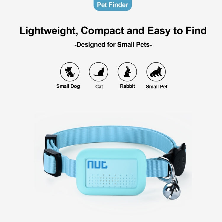 NUT Pet GPS BluetoothLocator Anti-lost Collar Dog Cat Smart Positioning Tracker