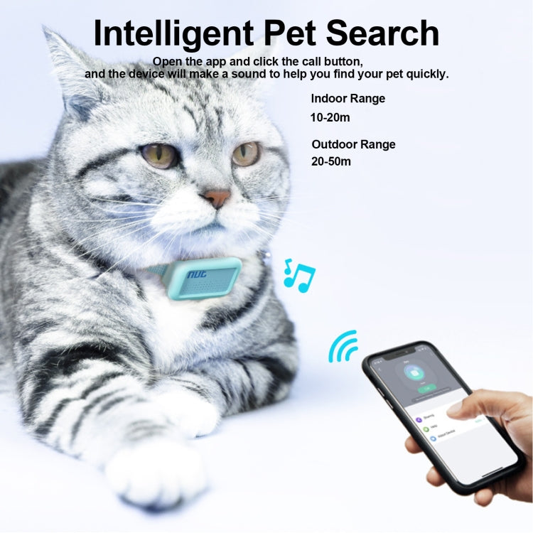 NUT Pet GPS BluetoothLocator Anti-lost Collar Dog Cat Smart Positioning Tracker