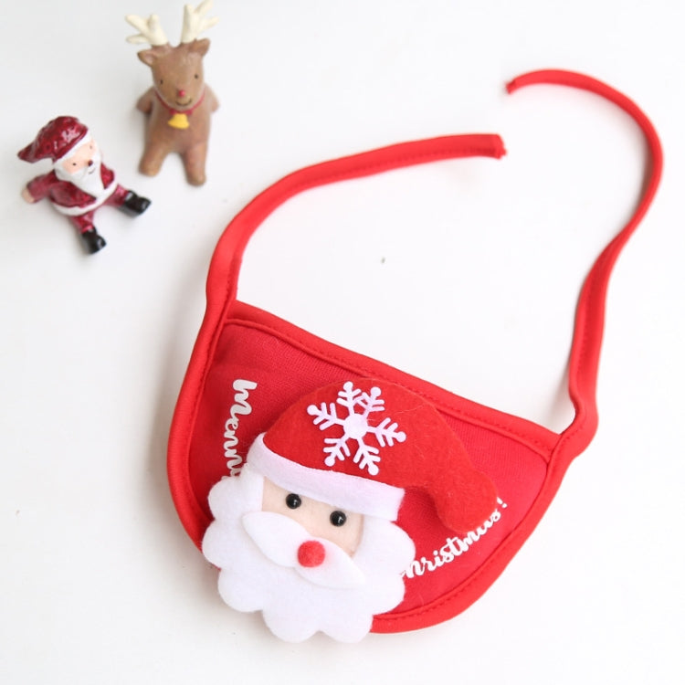 Pet Christmas Hat Saliva Festive Dressing Supplies