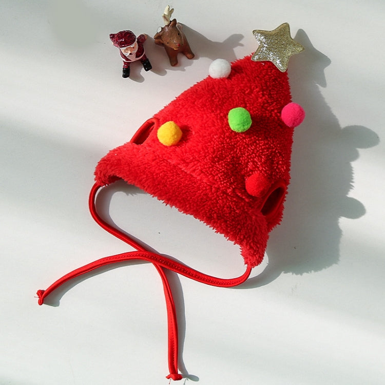 Pet Christmas Hat Saliva Festive Dressing Supplies