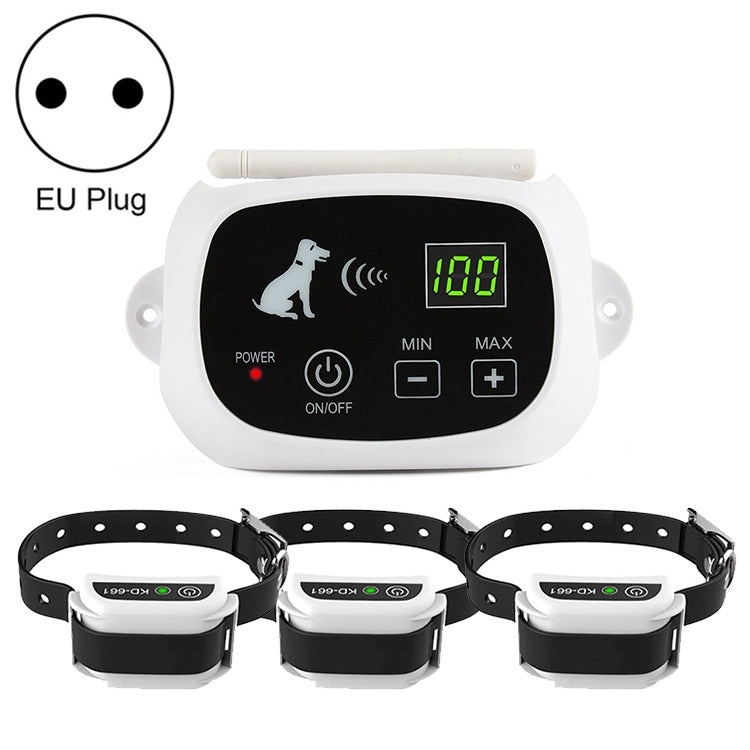 KD-661 500m Wireless Electric Dog Pet Fence Shock Collar,Spec:, For One Dog, For Two Dog, For Three Dog