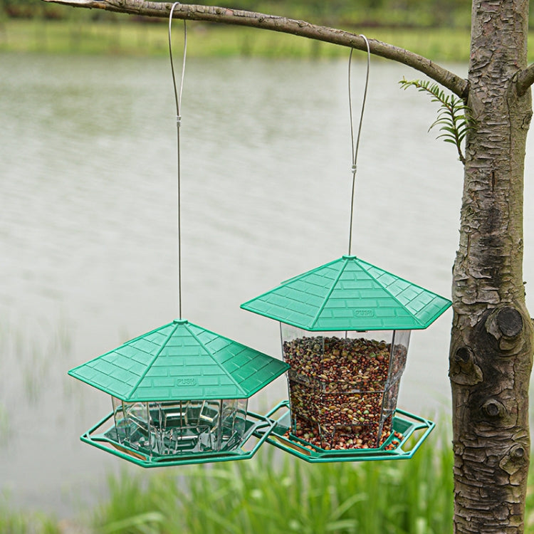 Outdoor Hanging Collapsible Bird Feeder Garden Sun and Frost Resistant Bird Cage