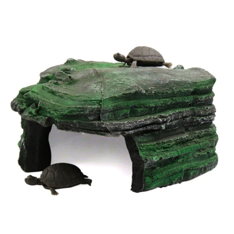 Resin Turtle Sunbed Climbing Table Stump Hideaway House Sunback Table