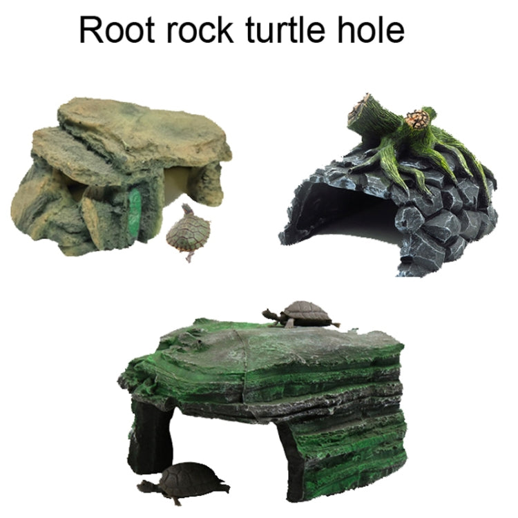 Resin Turtle Sunbed Climbing Table Stump Hideaway House Sunback Table