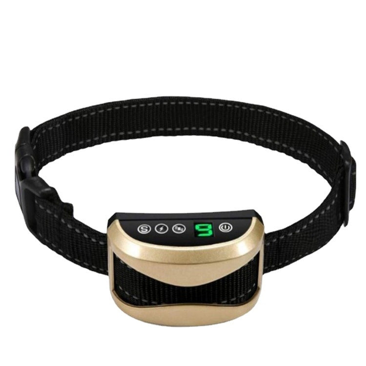 USB Rechargeable Waterproof Dog Bark Collar With Vibration And Beep