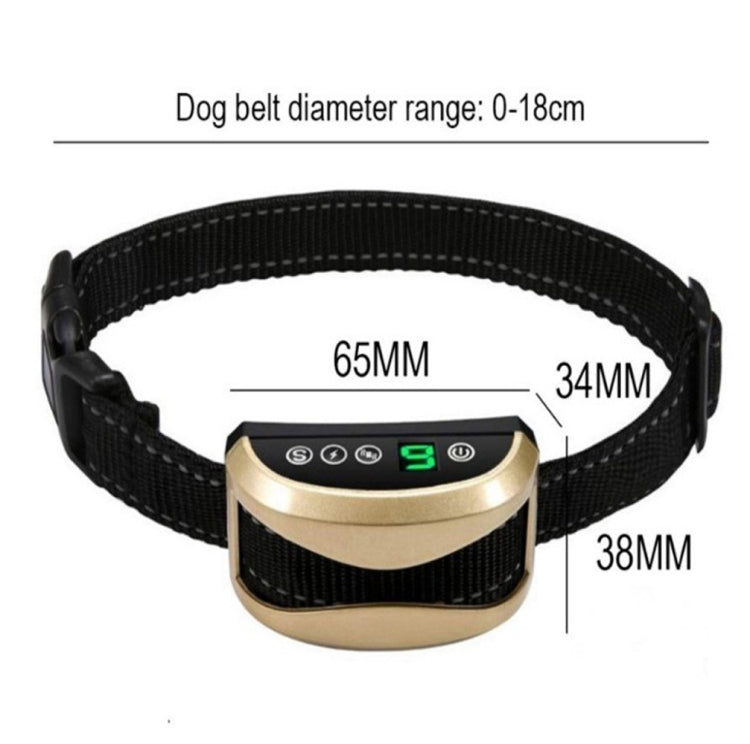 USB Rechargeable Waterproof Dog Bark Collar With Vibration And Beep