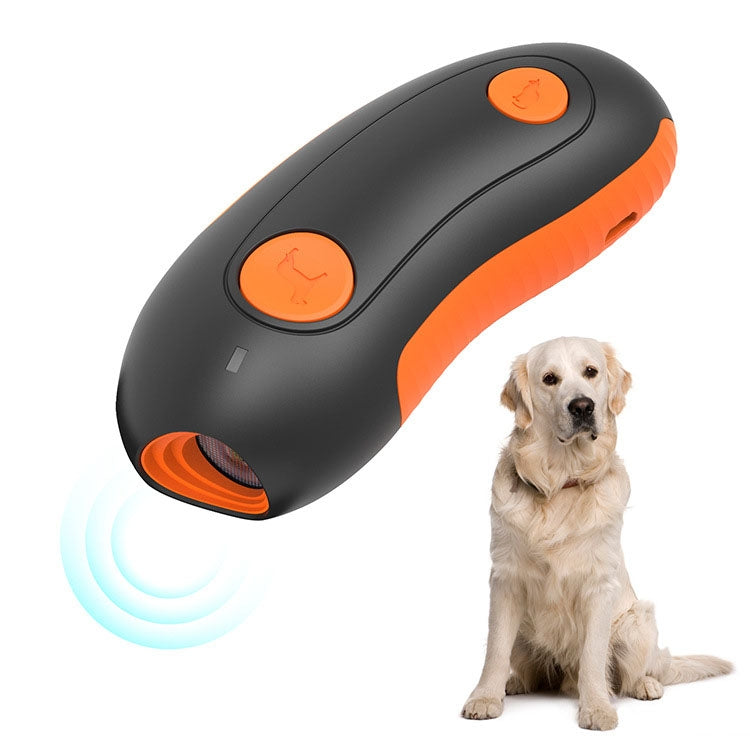 Ultrasonic Pet Trainer Handheld Sonic Dog Repeller Portable Electronic Dog Trainer