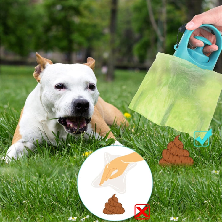 Six-claw Dog Pooper Scooper With Built-in Poop Bag Dispenser