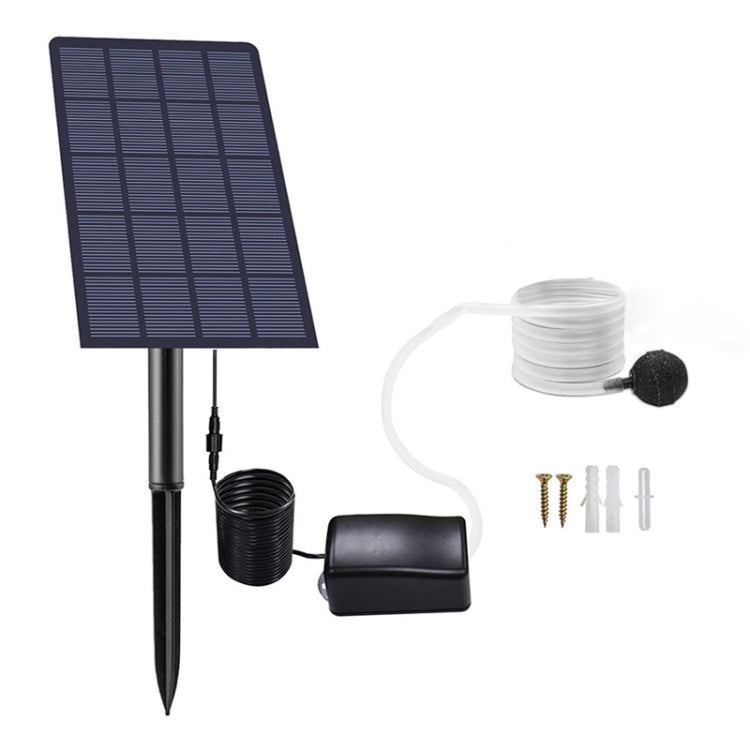 5V/2.5W Solar Direct Drive Aeration Pump Battery Free Solar Drive Oxygen Pump DC Fish Pond Aerator