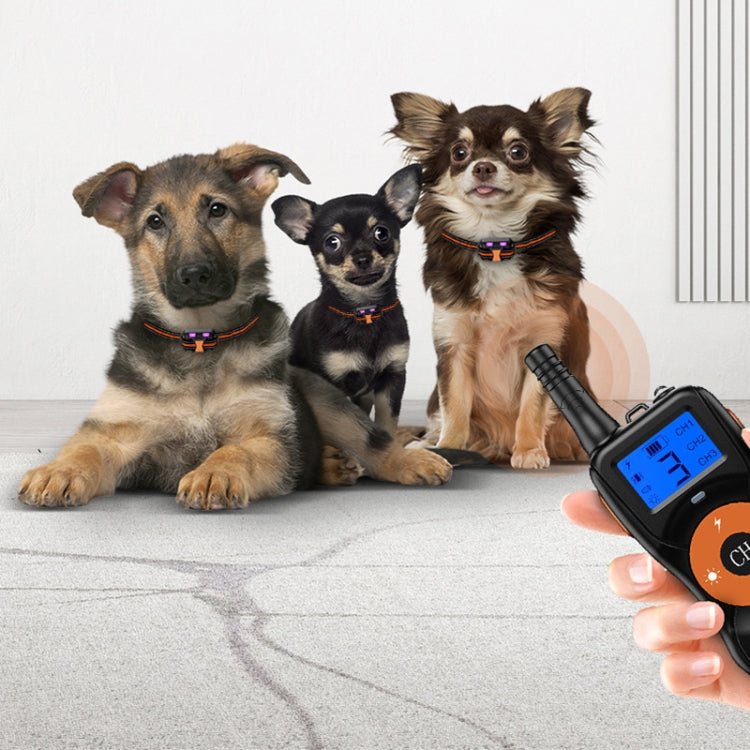 Smart Electronic Remote Control Dog Training Device Waterproof Pets Bark Stopper