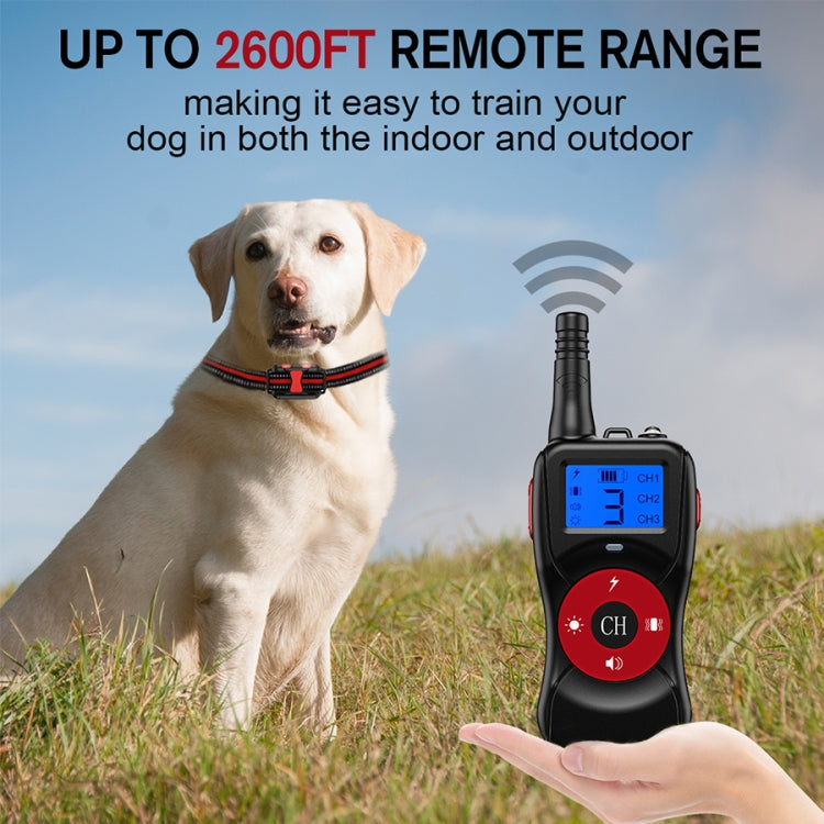 Smart Electronic Remote Control Dog Training Device Waterproof Pets Bark Stopper