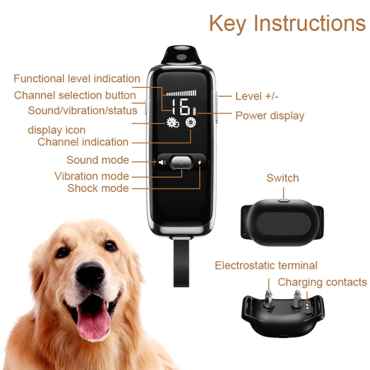 Dog Training Collar Smart 400m Remote Control Pet Training Device