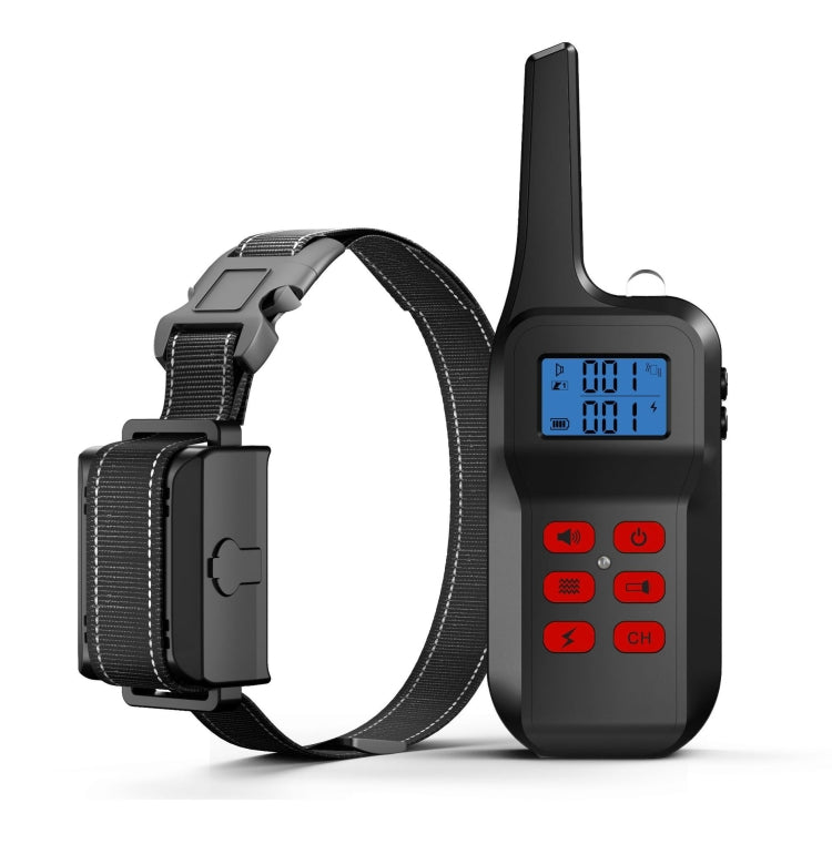 Pet Smart Electric Shock Training Waterproof Collar 1000m Remote Control Dog Training Device