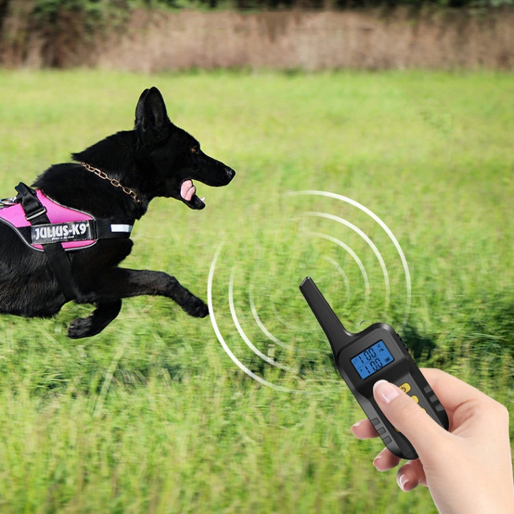 Pet Smart Electric Shock Training Waterproof Collar 1000m Remote Control Dog Training Device