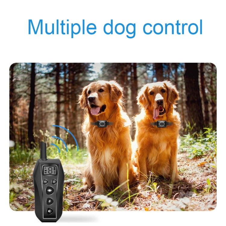 Intelligent Electronic Remote Control Dog Training Device Pet Training Shock Collar Bark Stopper