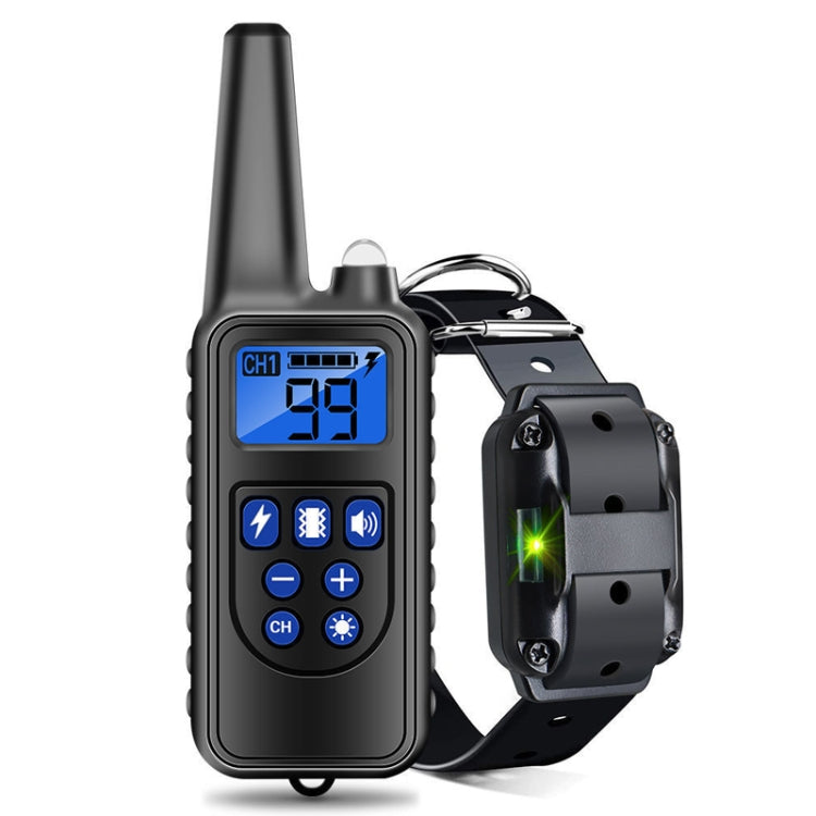 800m Remote Control Stop Barker Dog Trainer Smart Anti-Disturbance Vibration Collar