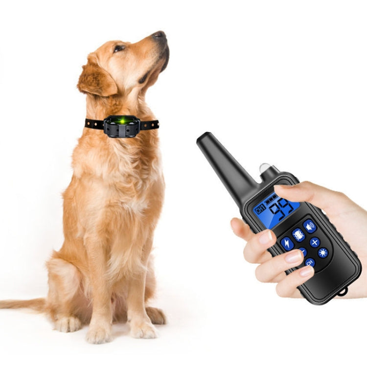 800m Remote Control Stop Barker Dog Trainer Smart Anti-Disturbance Vibration Collar