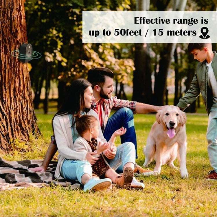 Outdoor Digital Display Adjustable Ultrasonic Bark Stopper Portable Pet Trainer