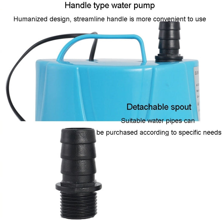 Anti-Dry Burning Bottom Suction Pump Fish Tank Suction Feces Wigwam Bonsai Submersible Pumps