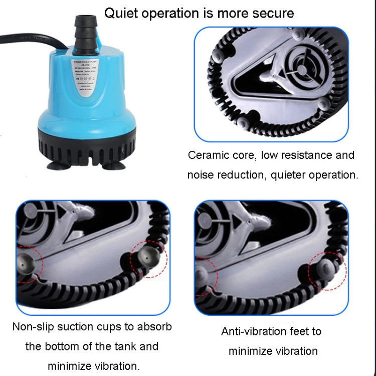 Anti-Dry Burning Bottom Suction Pump Fish Tank Suction Feces Wigwam Bonsai Submersible Pumps