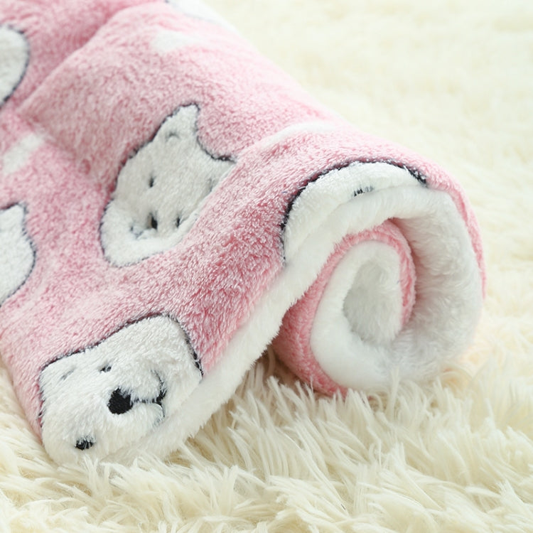 Thickened Pet Cushion Cat Dog Blanket Pet Bed