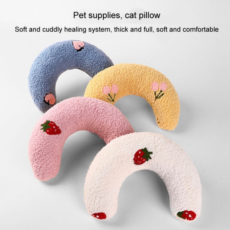 U-Shaped Pillow For Cats Pet Dog Sleeping Pillow Cushion