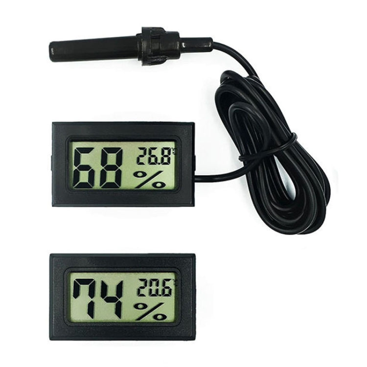 With Probe Digital Thermometer Hygrometer Electronic Temperature Detection Sensor