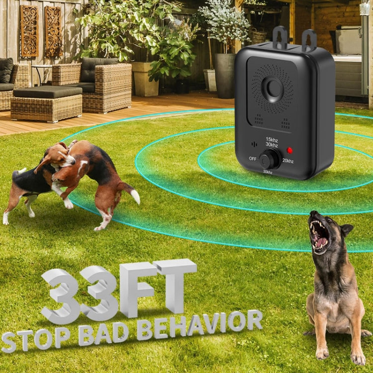 Non-Shock Dog Barking Deterrent Device Ultrasonic Bark Stopper Dog Repeller