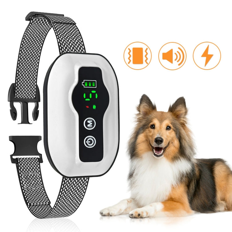 Anti-False Triggering Dog Bark Collar Waterproof Bark Stopper with 5 Adjustable Sensitivity