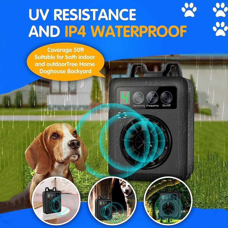 K6 Digital Display Intelligent Ultrasonic Barking Control Device Dog Training Device Repellent Device