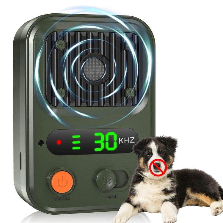 UltrasonicAnti Barking Devices Color Screen Auto Dog Bark Deterrent Devices with 3 Levels