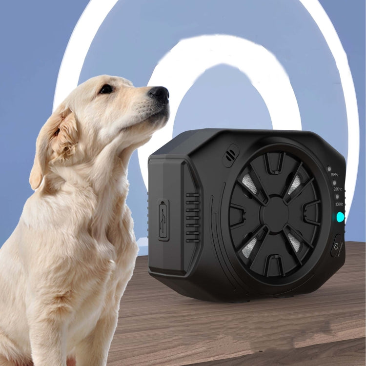 Ultrasonic Anti Dog Bark Device 3 Adjustable Levels Waterproof Bark Silencer