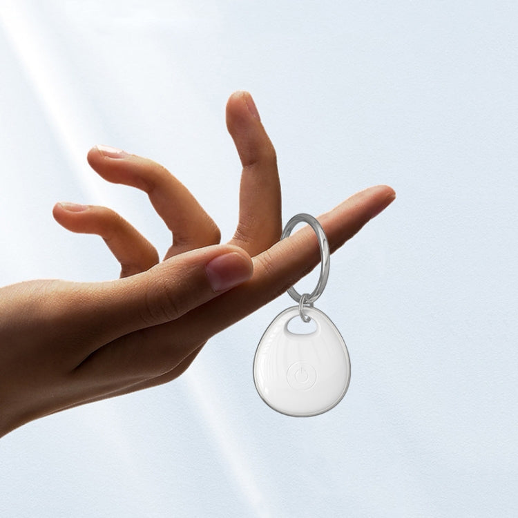 For Apple Series Water Drop-shaped Smart Global Positioning Anti-lost Device Keychain Tracker