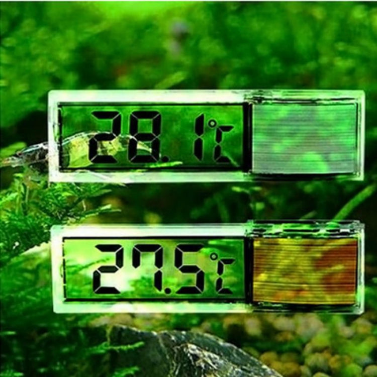 Multi-Functional LCD 3D Digital Electronic Temperature Measurement Fish Tank Aquarium Thermometer