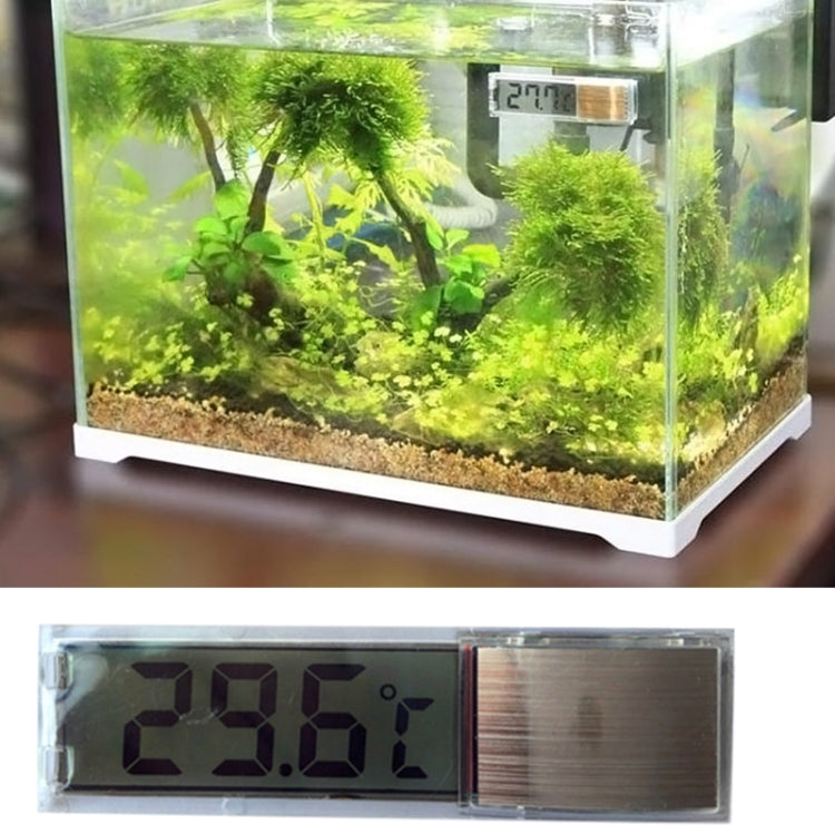 Multi-Functional LCD 3D Digital Electronic Temperature Measurement Fish Tank Aquarium Thermometer