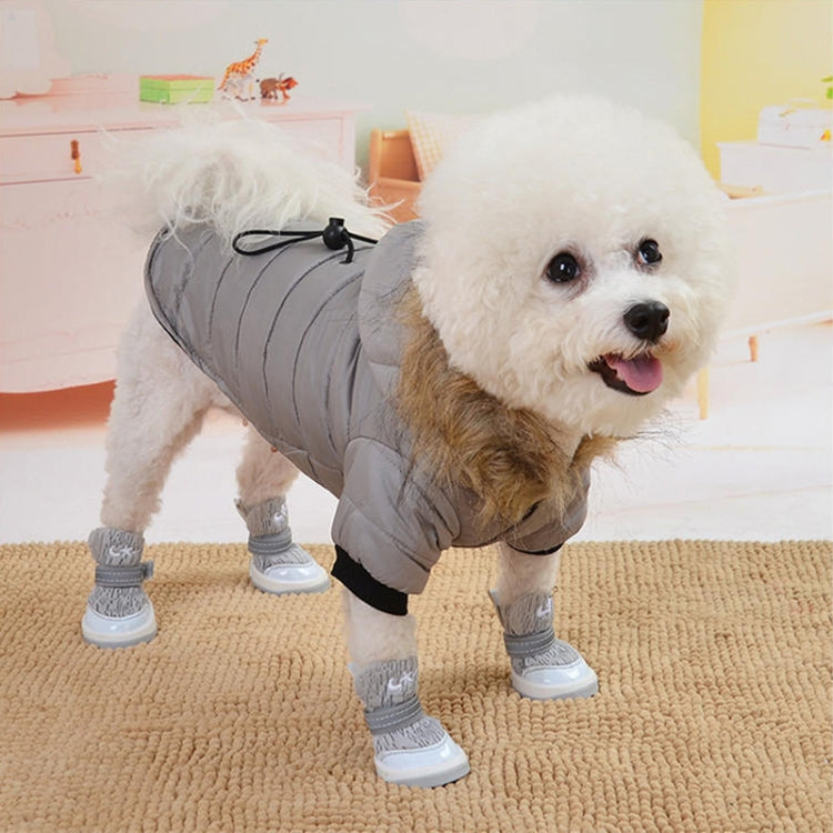 Pet Dog Coat Winter Warm Small Dog Clothes For Chihuahua Soft Fur Hood Puppy Jacket Clothing for Chihuahua Small Large Dogs