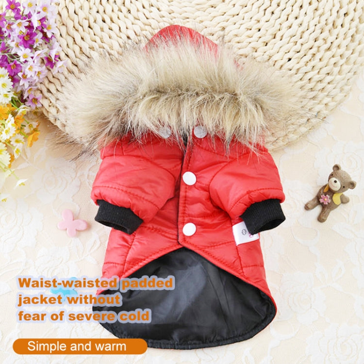 Pet Dog Coat Winter Warm Small Dog Clothes For Chihuahua Soft Fur Hood Puppy Jacket Clothing for Chihuahua Small Large Dogs