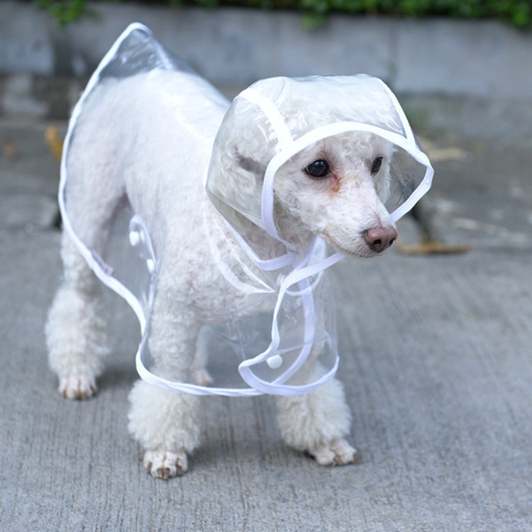 Waterproof Transparent Raincoat Clothing for Pet Dog