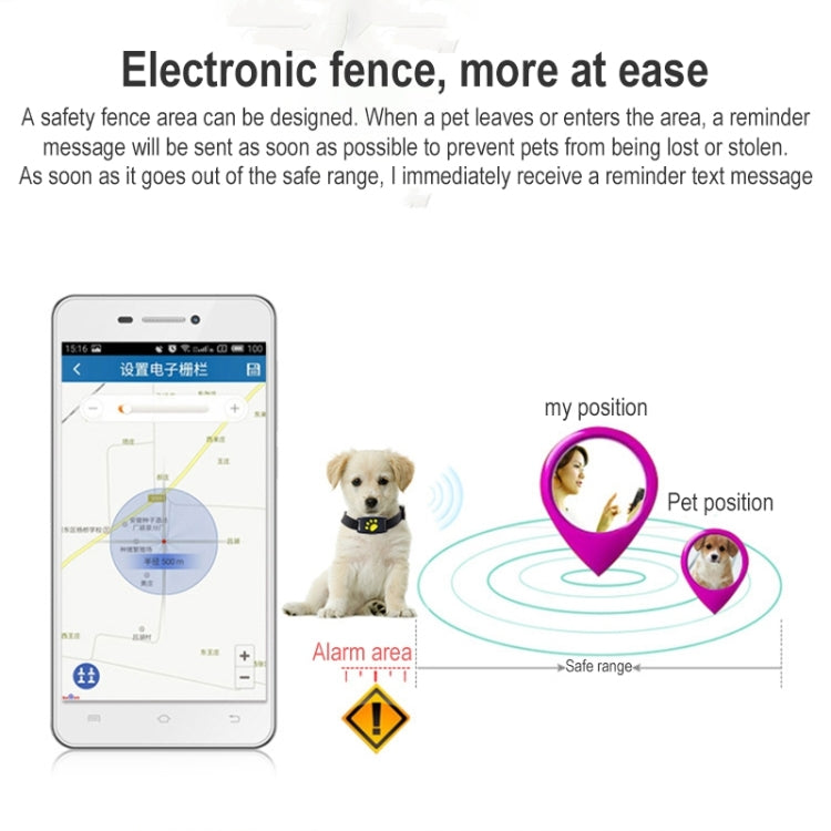 Z8-A Mini Pet Smart Wear GPS Pet Locator Tracking Device